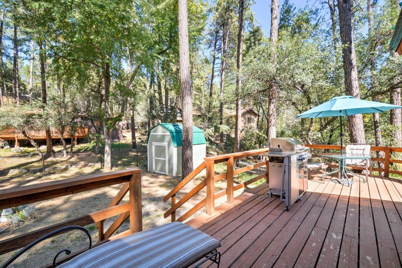 Vila Cozy Cabin With Ac And Deck, 5 Mi To Downtown Prescott Exteriér fotografie