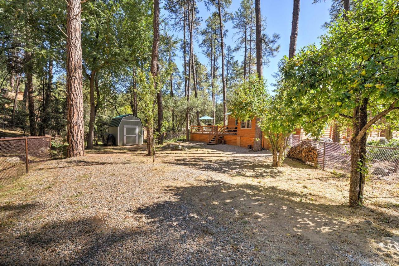 Vila Cozy Cabin With Ac And Deck, 5 Mi To Downtown Prescott Exteriér fotografie