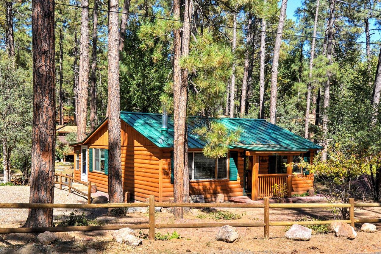 Vila Cozy Cabin With Ac And Deck, 5 Mi To Downtown Prescott Exteriér fotografie