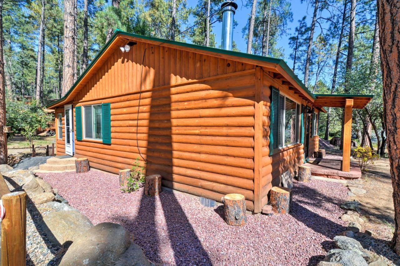 Vila Cozy Cabin With Ac And Deck, 5 Mi To Downtown Prescott Exteriér fotografie