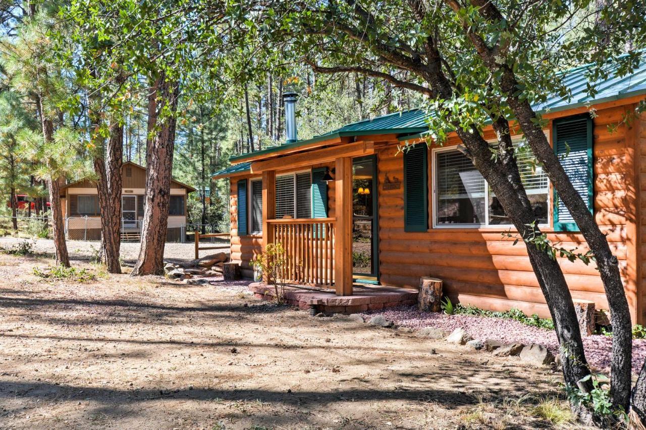Vila Cozy Cabin With Ac And Deck, 5 Mi To Downtown Prescott Exteriér fotografie
